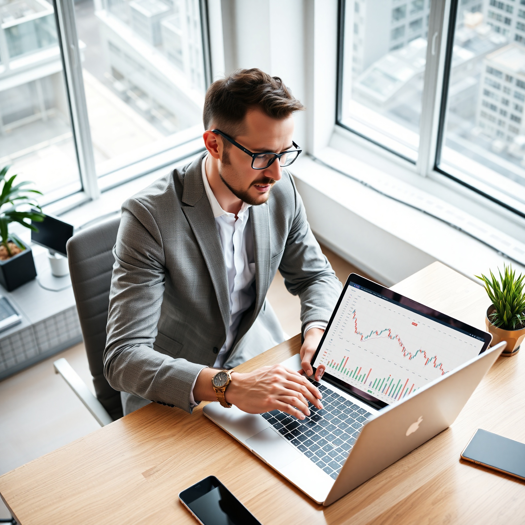 Stock market investment portfolio with dividend stocks